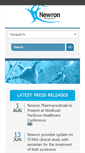 Mobile Screenshot of newron.com